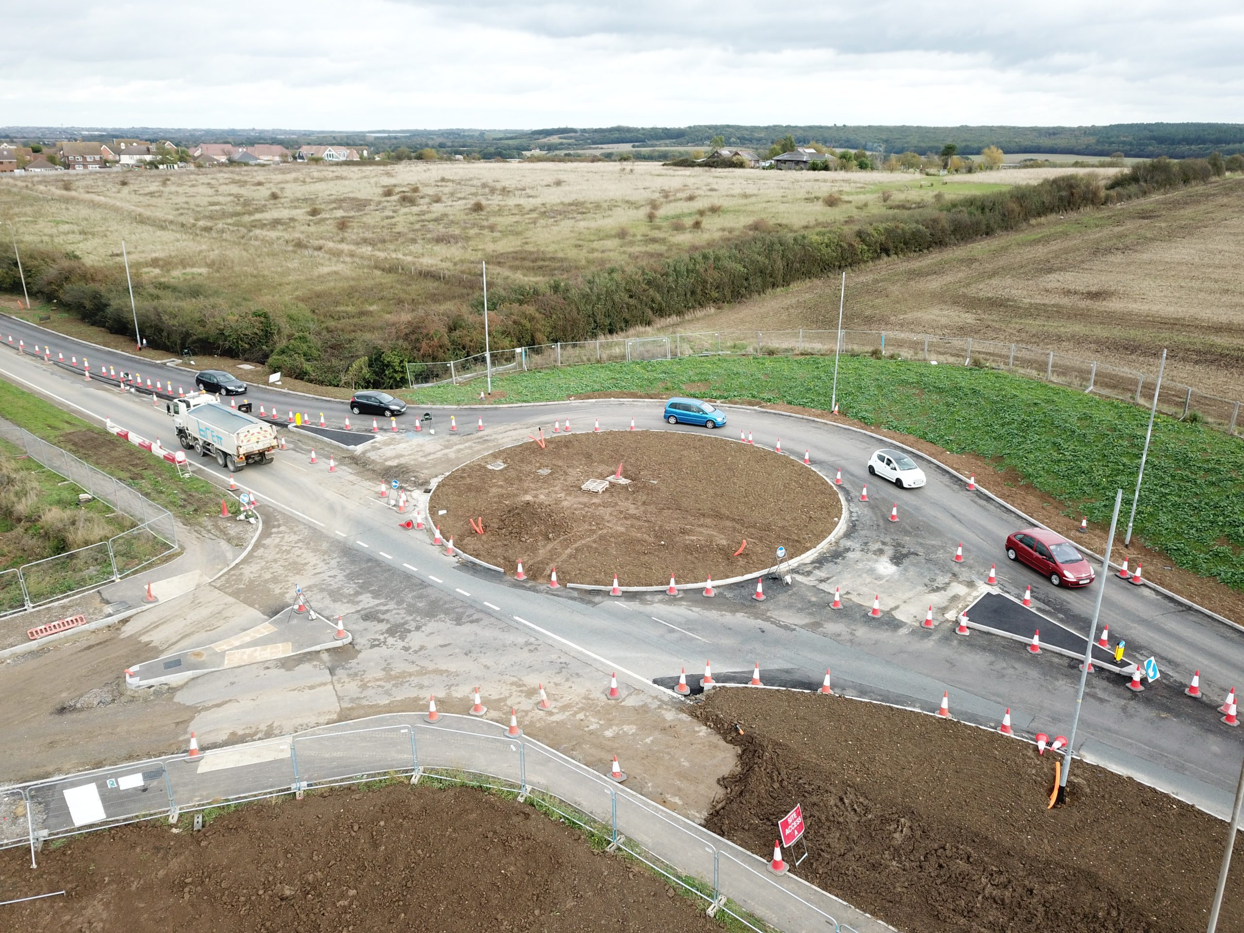 Thanet Way highways works